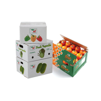Boîte en carton pour fruits frais spécialisée Pommes / Boîte en carton pour fruits et légumes
