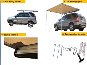 Accessoires de voiture <span class=keywords><strong>pour</strong></span> <span class=keywords><strong>caravane</strong></span> 4x4, faciles à installer, <span class=keywords><strong>auvent</strong></span> latéral <span class=keywords><strong>pour</strong></span> véhicule - Product Image 2