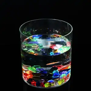 Duidelijke Cilinder Oval Crystal Vissen Kom Ronde Acryl Glas Vis Aquarium Kleine Clear Acryl Aquarium Aquarium