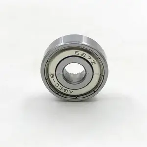 Cheapest ABEC 3 ABEC 5 bearings 627ZZ 627RS skateboard bearings