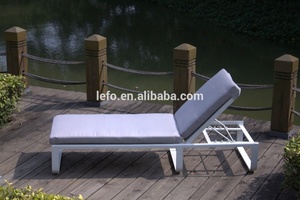 Outdoor Aluminium Frame Metalen Zwembad Strand Patio Tuin Zon Bed Chaise Lounge Stoel - Product Image 3