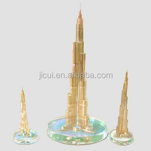 Crystal Burj Dubai Khalifa Tower Crystal Craft