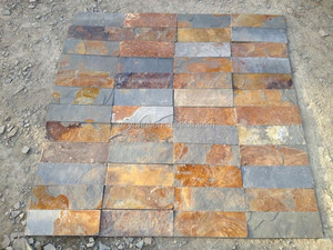 <span class=keywords><strong>Ardoise</strong></span> rouillée calibrée par pavage aléatoire de la Chine rouillée dans des carrelages de plancher et de mur - Product Image 3