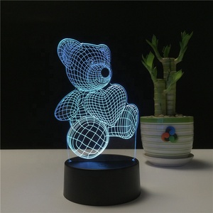 <span class=keywords><strong>Lampe</strong></span> <span class=keywords><strong>LED</strong></span> <span class=keywords><strong>3D</strong></span> visuelle en acrylique, alimentée par batterie, <span class=keywords><strong>illusion</strong></span> <span class=keywords><strong>optique</strong></span> <span class=keywords><strong>3D</strong></span>, <span class=keywords><strong>veilleuse</strong></span> <span class=keywords><strong>LED</strong></span> avec interrupteur tactile - Product Image 5