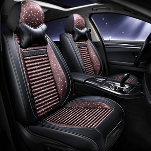 Housse de siège de <span class=keywords><strong>voiture</strong></span> en cuir PU, coussins avant et arrière, ensemble complet pour toutes les voitures 5 places XT - Product Image 4