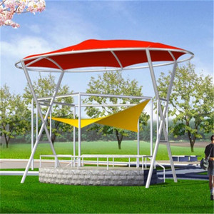 Trung Quốc Kết Cấu Thép nhà máy PVC/pvdf độ bền kéo vải Sun Shade cấu trúc sao bóng râm Lều để bán kho hội thảo xây dựng - Product Image 6