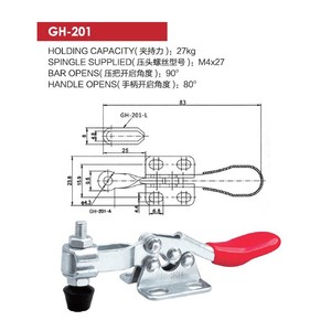 Giữ Công Suất 27Kg Máy Ngang Xử Lý Chuyển Đổi Kẹp GH-201 - Product Image 3