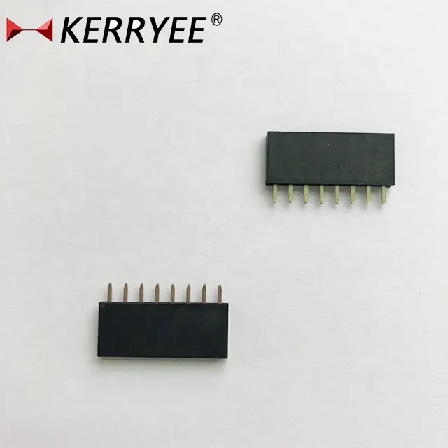 2.54mm V/T H=8.5 female header contact pin length 3mm connector 2.54