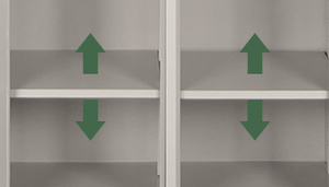 Venta al por mayor <span class=keywords><strong>barato</strong></span> armario de metal casa usada 2 puertas oficial ropa armario - Product Image 6