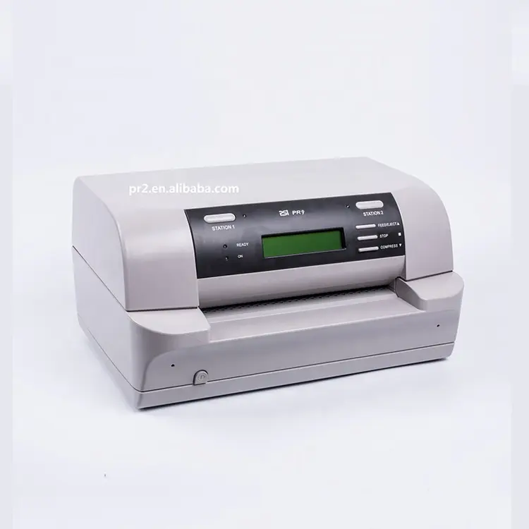 Engels versie nieuwe originele PSI PR9 passbook printer dot matrix printer voor bank finance