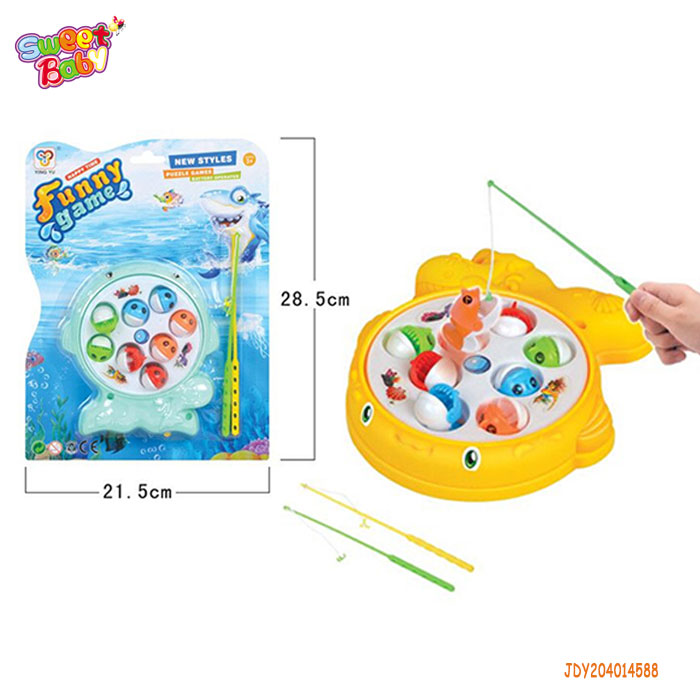 Дешевые рекламные пластиковые магнитные Электрические игрушки для рыбалки