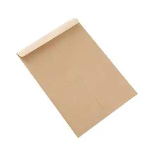 Phong Bì Thư Màu Nâu Trống Giấy Kraft In Logo Ví Phong Bì Quà Tặng Phong Bì Kích Thước Tùy Chỉnh A3 A4 <span class=keywords><strong>A5</strong></span> - Product Image 1