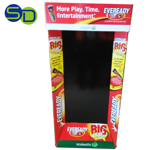 ซูเปอร์มาร์เก็ตป๊อปโปรโมชั่น1/4แสดงพาเลทสำหรับ Duracell แบตเตอรี่ Energizer แสดงแบตเตอรี่ - Product Image 3