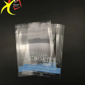 Wieder versch ließbare Poly Custom Logo Einkaufstasche Kunststoff verpackung Opp Self Sealing Bopp Bag