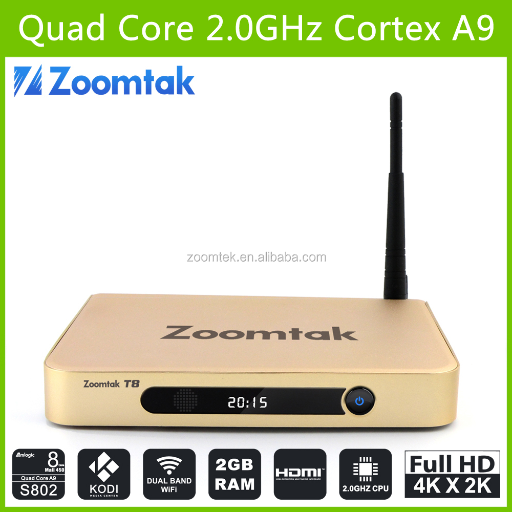 2015 android tv box quad core amlogic s802 internet decodificador de tv kodi android tv box