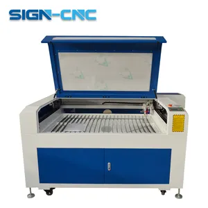 Double heads Co2 laser machine for wood and acrylic engraving and cutting