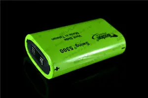 Excellent leistung in Low Temperature Boston Swing 5300 3.65V 5300mAh 13A High Power Li-ion batterie