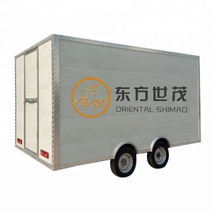 Teel inoxidable alimentos remolque móvil carrito de comida bocadillos camión con precio de fábrica - Product Image 3