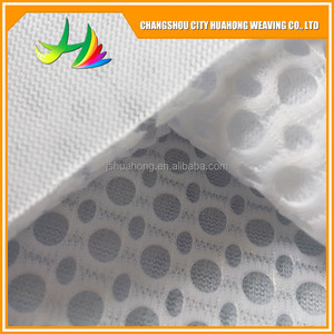 HH-007 bon marché d'air de polyester de Grand trou valise respirant directe d'usine <span class=keywords><strong>maille</strong></span> tissu pour chaussures utilisées - Product Image 6