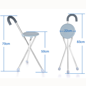 Nouveau Design axillaire en alliage d'aluminium anti-dérapage Béquille tabouret - Product Image 6