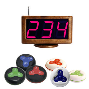 Máy Chủ LED Hiển Thị Nhận 433.92 Tần Số Gọi Điện Thoại Không Dây Hệ Thống Nút Gọi Bồi Bàn Với Nhà Hàng Thức Ăn Nhanh Máy Nhắn Tin - Product Image 6