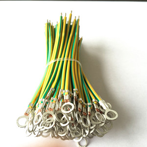 Personalizzato varie dimensioni 4 6 8 10 1/4 5/16 <span class=keywords><strong>3</strong></span>/8 1/2 anello linguetta terminale forcella forcella terminale a pavimento cablaggio - Product Image 1