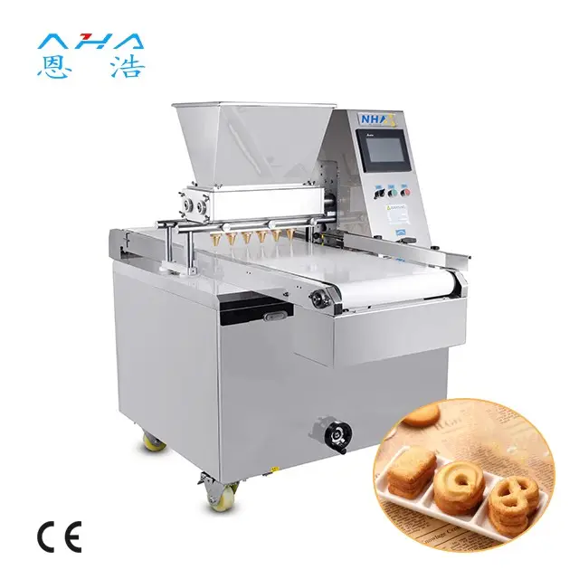 CE Approved 100 Pcs Commerical cookie dropping Machine Cookie Depositor maschine