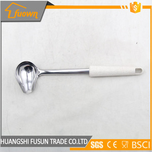 Ustensile de <span class=keywords><strong>cuisine</strong></span> En Acier Inoxydable Sauce Cuillère De Service à Poche/Soupe Louche - Product Image 1