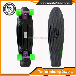 De alta calidad de plástico rueda de monopatín scooter tiburón tierra camiones longboard <span class=keywords><strong>skate</strong></span> - Product Image 2