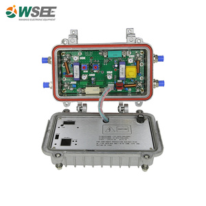 Peralatan serat optik Amplifier sinyal <span class=keywords><strong>TV</strong></span> kabel luar ruangan untuk saluran bagasi CATV - Product Image 4