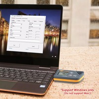 Enregistreur de données USB Humidité Température Pression Barométrique Enregistreur de données Rapport PDF Excel Indicateur LED Étanche