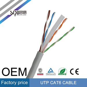 SIPU mejor <span class=keywords><strong>precio</strong></span> de alta velocidad 0.5CCA marca cat6 ethernet utp cat 6 cable de red - Product Image 5