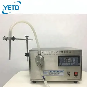10-5000ml automatic one head big gear pump oil liquid lotion filling machine