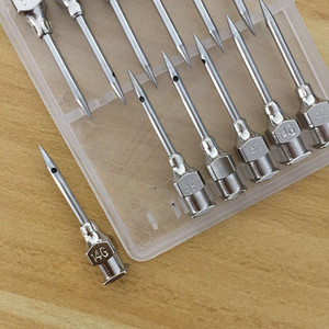 14Gステンレススチール製サイドホール針40mm長さ獣医用器具 - Product Image 4