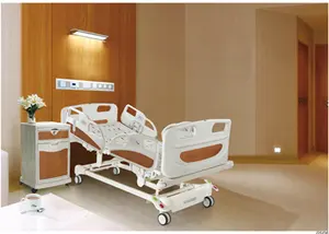 Mobiliário hospitalar Abs Cama de Uti do Hospital Elétrica Cama de Primordial