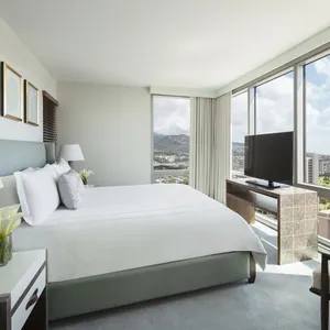 Ahşap Mobilya Ticari Tarzı Kral Oda Veya Süit Odası lüks otel mobilyası Egzotik yatak odası takımı