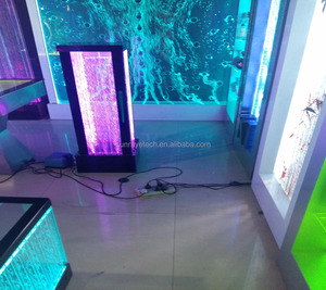 H78" Big Customized Floor Standing LED Bubble square Column LED <strong>Screen</strong> and <strong>Divider</strong> for Home <strong>Office</strong> HOTEL - Product Image 2
