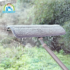 Nettoyeur de vitres Cleanhome C5 – <span class=keywords><strong>Meilleur</strong></span> choix en promotion – Manche télescopique long avec tête rotative – Essuie-glace en caoutchouc de qualité supérieure à prix abordable - Product Image 4