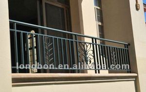 Top-Bán truyền thống wrought sắt ưa thích ban công lan can với 5 + năm bảo hành và dễ dàng cài đặt cho hiên nhà & biệt thự - Product Image 5