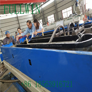 Chine usine Double Paroi Tube Ondulé <span class=keywords><strong>EN</strong></span> <span class=keywords><strong>PEHD</strong></span> Ligne de Production Faisant La Machine 50 MM-160 MM - Product Image 4