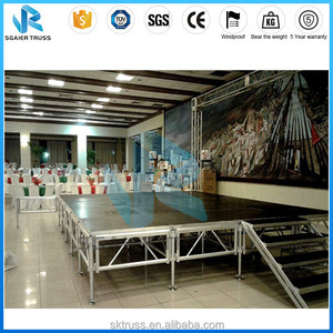 Plateformes <span class=keywords><strong>de</strong></span> scène modulaires, scène <span class=keywords><strong>en</strong></span> treillis, scène extérieure, <span class=keywords><strong>musique</strong></span> mobile, concert, événement, mariage, portable, charge <span class=keywords><strong>de</strong></span> 1000 kg - Product Image 6