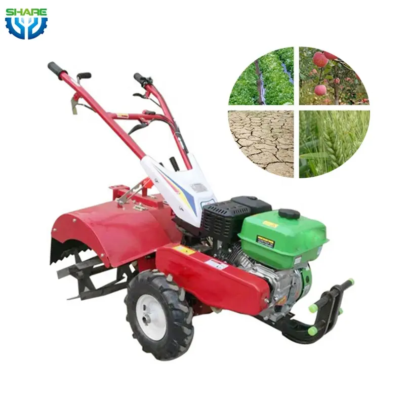 Mini ara sıra döner traktör kültivatör bahçe çapa makinesi