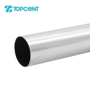 Accessori per Armadio TOPCENT, Barra in Ferro <span class=keywords><strong>Cromato</strong></span>, <span class=keywords><strong>Tubo</strong></span> Rotondo per Guardaroba - Product Image 2