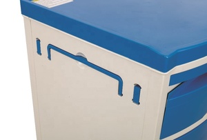 MT Medis Plastik ABS Murah Meja Loker Samping Tempat Tidur Medis untuk Furnitur Klinik