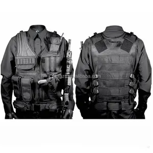 Tactical Vest Security Fashion Vest With Magazine Pouch Molle Webbing