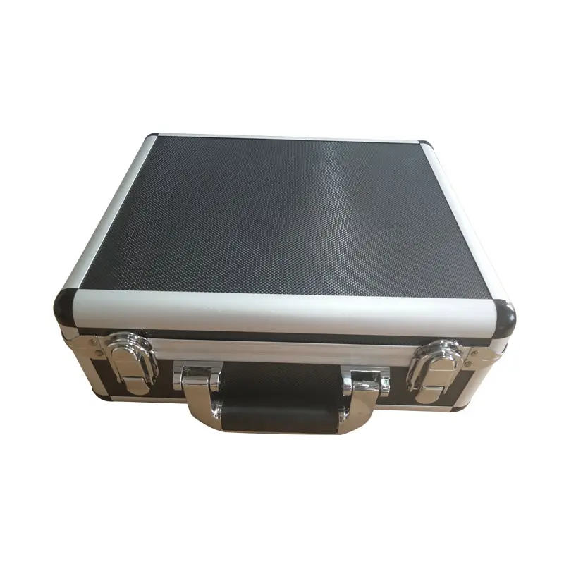 OEM black Equipment aluminum train flight case with foam inside/multifunctional custom flight train case