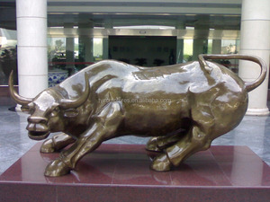Escultura de toro de carga de tamaño real, escultura de metal, <span class=keywords><strong>ganado</strong></span>, bronce, pared, <span class=keywords><strong>calle</strong></span> - Product Image 5