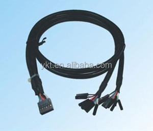 Dupont 2*5 Pin Naar 18*1 Pin Behuizing Gevlochten Buis Kabel - Product Image 1