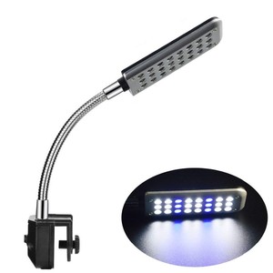 12V 1A <span class=keywords><strong>Nano</strong></span> Reef Marine LED Lumière pour Coral Mini Fish Tank Bleu Blanc Couleur Aquarium Lumières - Product Image 1