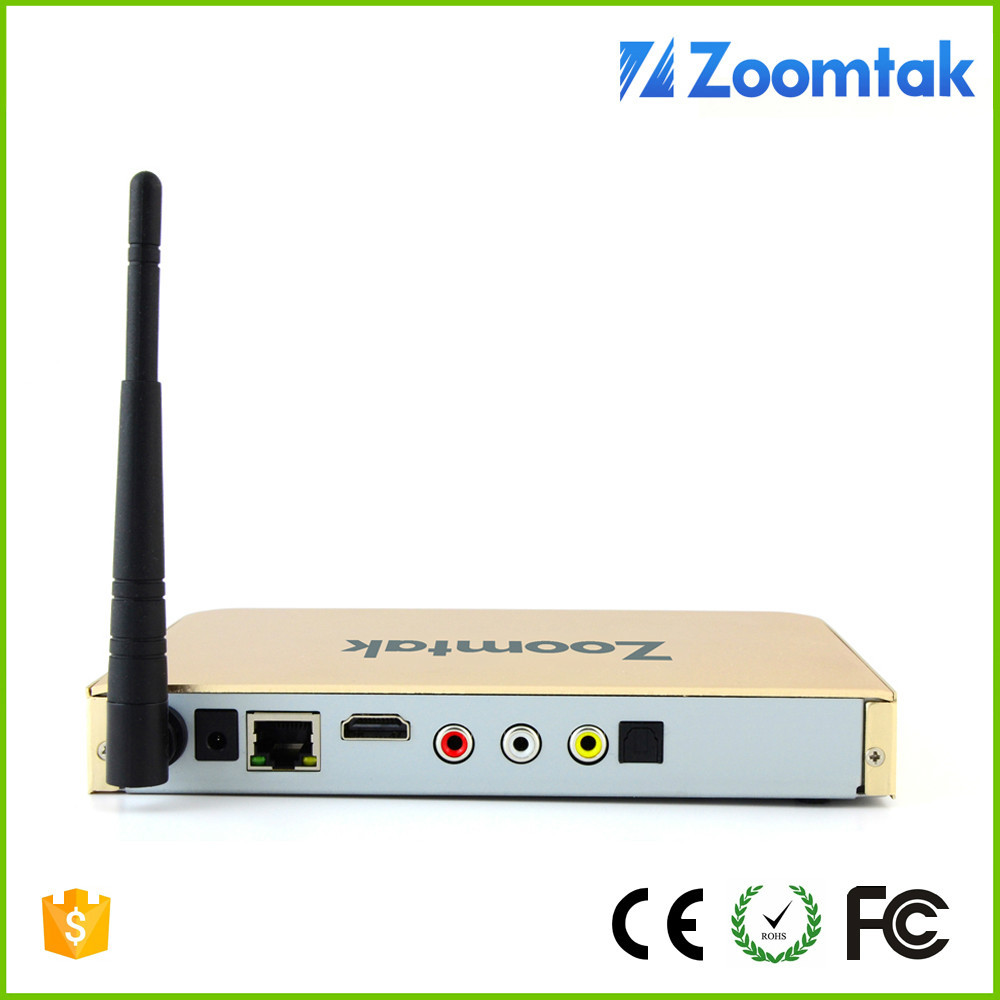 Zoomtak T8 Quad Core Android TV Box 4.4 Amlogic S802 con KODI 15.2